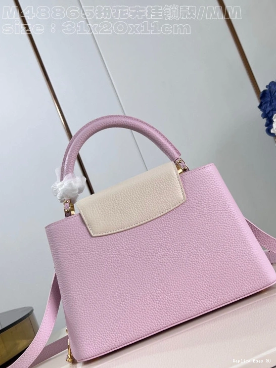 Affordable LOUIS VUITTON CAPUCINES BB-31.5*20*11CM 0713